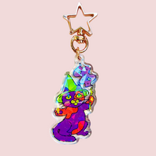 Load image into Gallery viewer, Spellcaster Kitty Keychain
