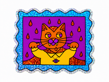 Load image into Gallery viewer, Portrait Paws Glitter Stickers
