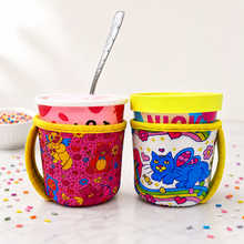 Load image into Gallery viewer, Valentine Kitty Ice Cream Sleeve
