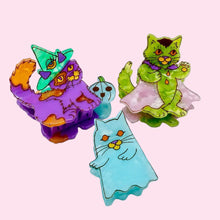 Load image into Gallery viewer, Halloween Kitty Mini Clips
