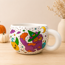 Load image into Gallery viewer, Kitty Witch Camp Mugs
