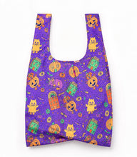 Load image into Gallery viewer, Halloween Kitty Reusable Tote
