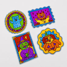 Load image into Gallery viewer, Portrait Paws Glitter Stickers
