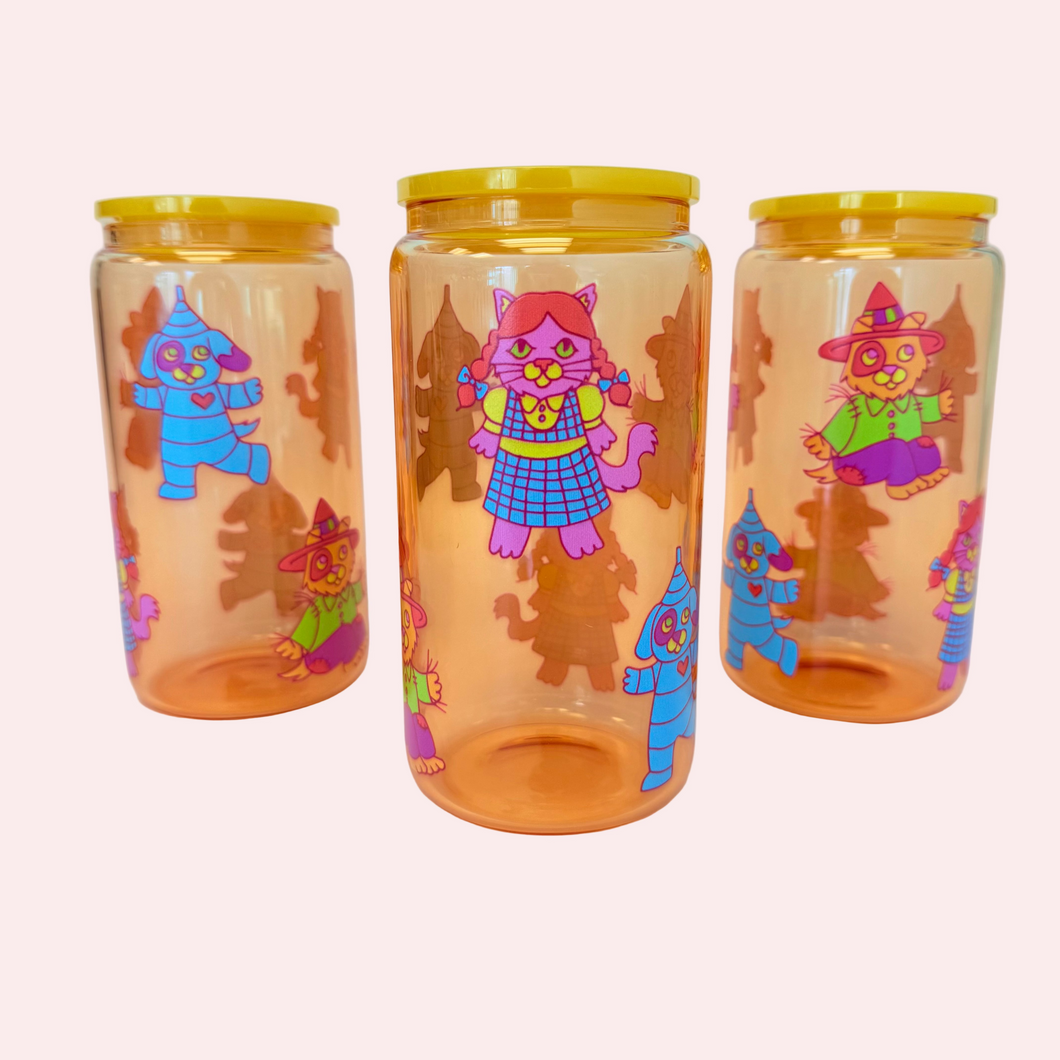 Wicked Kitty Glass Cup