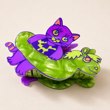 Load image into Gallery viewer, Coastal Cowgirl Kitty Hair Clip

