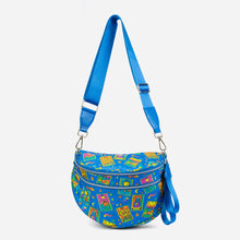 Load image into Gallery viewer, Misprinted Tarot Kitty Crossbody Bag
