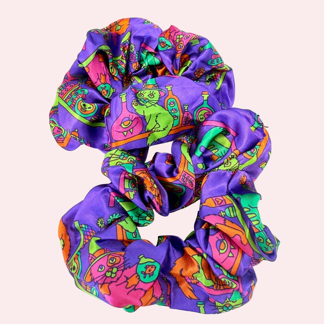 Apothecary Kitty Scrunchie