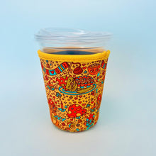Load image into Gallery viewer, Cottagecore Cat Coffee Sleeve
