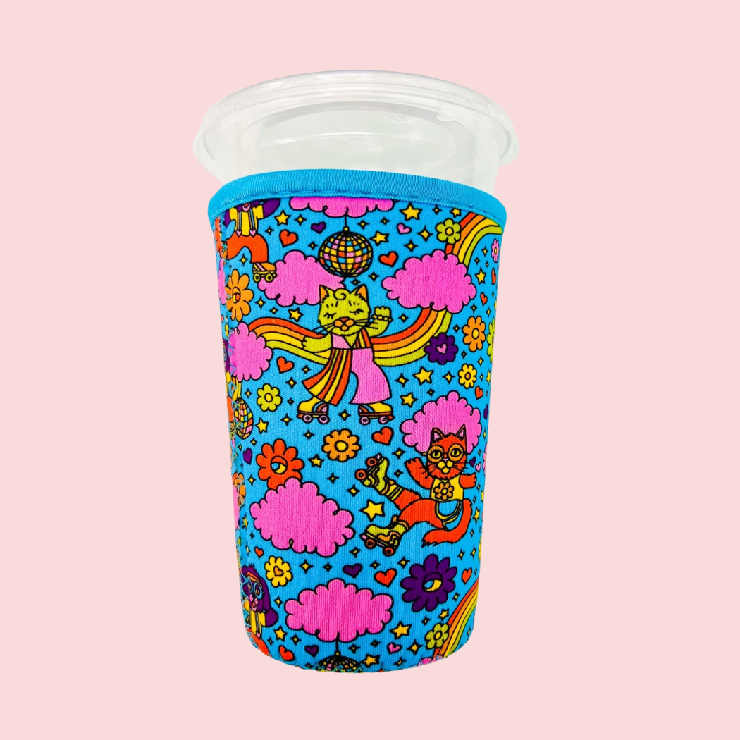 Disco Paws Coffee Sleeve