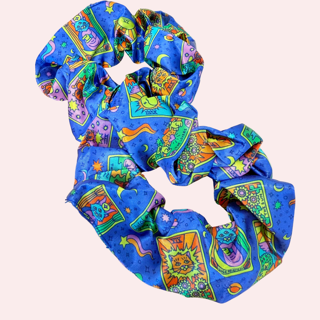 Tarot Kitty Scrunchie