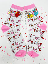 Load image into Gallery viewer, Cupid Kitty Socks
