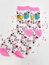 Load image into Gallery viewer, Cupid Kitty Socks
