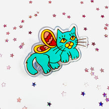 Load image into Gallery viewer, Fairy Kitty Hair Clip
