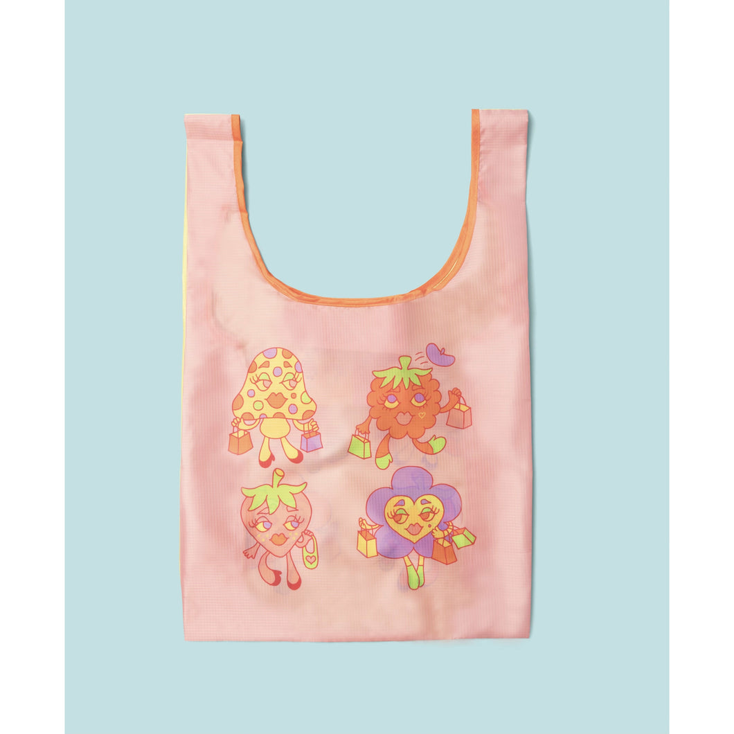 Shopping Cuties Nylon Folding Tote